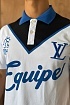 Мужское поло Louis Vuitton Launch The Equipe - White / Blue