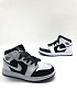 Женские кроссовки Nike Dunk High -  White / Black