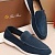 Мужские замшевые лоферы Loro Piana Summer Walk