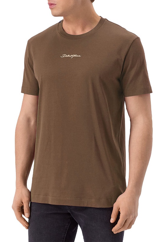 Мужская футболка Dolce & Gabbana Premium - Brown