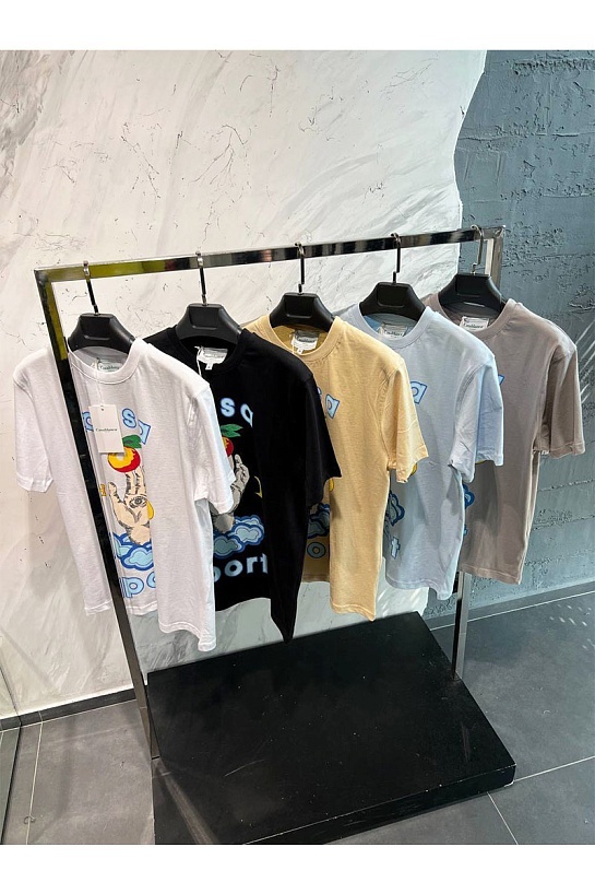 Чёрная футболка Casablanca Casa Talisman