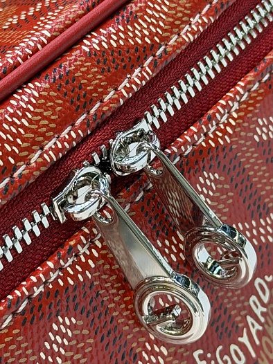 Кожаная сумка Goyard Muse Mini Vanity ​premium 16,5x10,5x8 см   