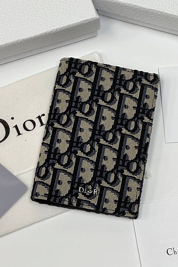 Обложка для паспорта Dior Premium 13.5x9.5 см   