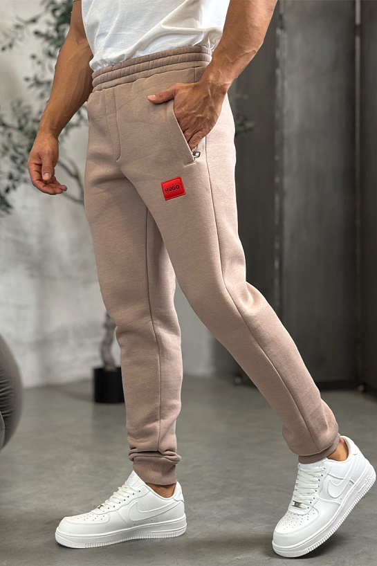 Утеплённые штаны на флисе Hugo Boss
