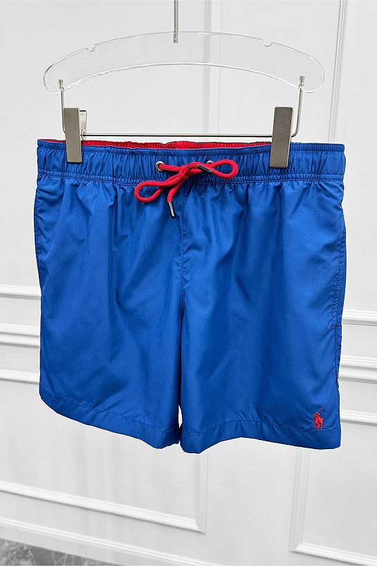 Мужские синие шорты Polo Ralph Lauren