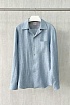Льняная рубашка Brunello Cucinelli Premium - Blue
