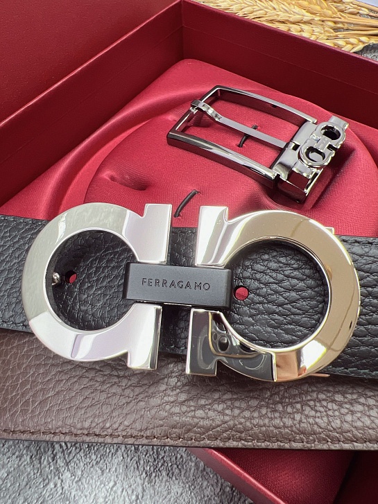 Кожаный ремень Salvatore Ferragamo premium