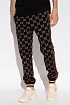 Чёрные спортивные штаны Gucci GG monogram