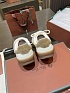 Женские замшевые кроссовки Loro Piana Premium - White