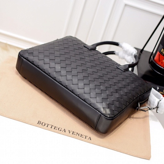 Кожаный портфель Bottega Veneta Premium 36x27x6 см   
