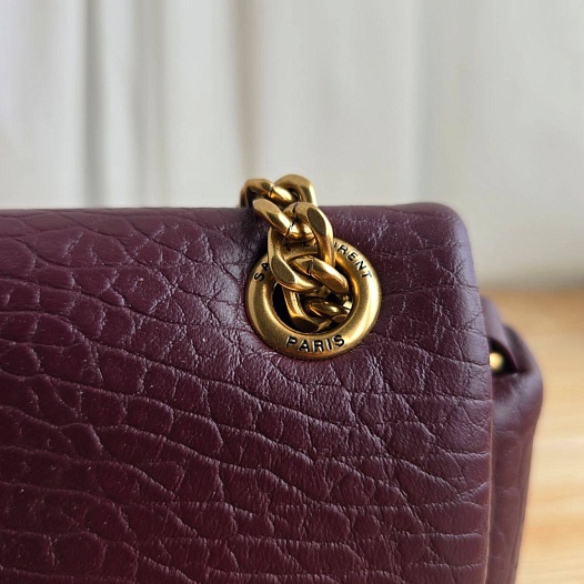 Кожаная сумка Yves Saint Laurent Calypso 27x13 см   