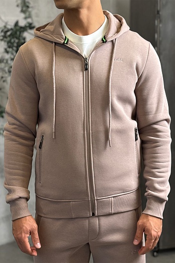 Утеплённая кофта на флисе Hugo Boss   