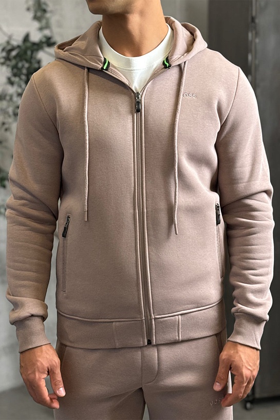 Утеплённая кофта на флисе Hugo Boss