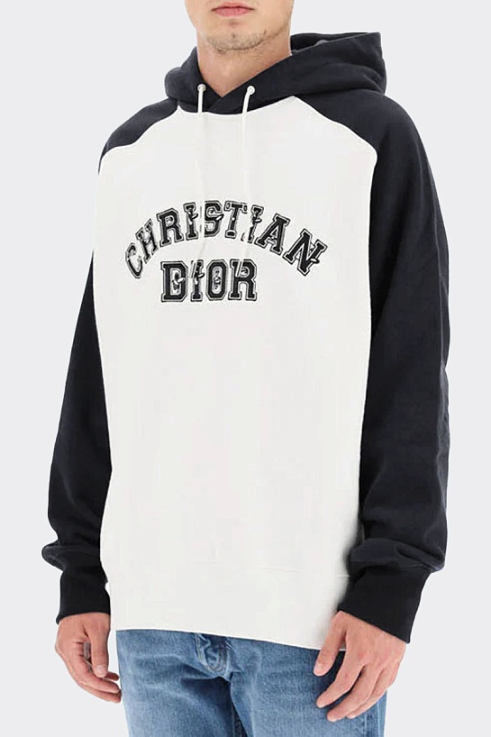 Мужское худи Dior x Kenny Scharf Crossover colorblock