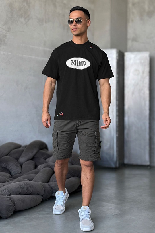 Чёрная футболка Palm Angels x Missoni MIND