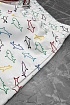 Мужские белые шорты Paul & Shark shark-print
