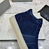 Замшевые кроссовки с мехом Tom Ford high-top - Navy