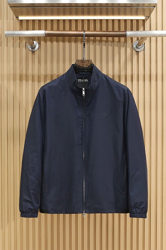 Мужская тёмно-синяя ветровка Zegna