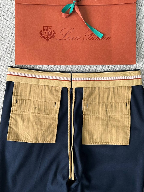 Мужские брюки Loro Piana Premium - Navy