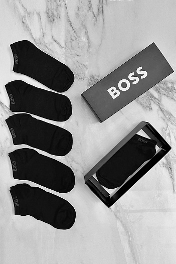 Комплект носков Hugo Boss чёрного цвета   