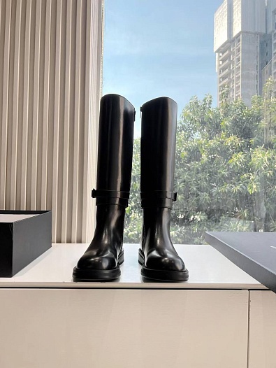 Женские кожаные сапоги трансформеры Ann Demeulemeester Premium   