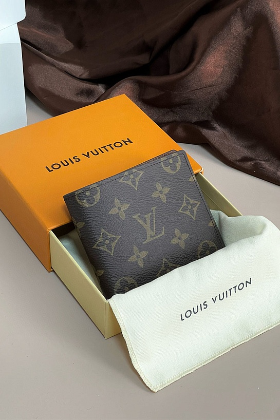 Кожаный кошелёк Louis Vuitton Slender Premium 11x8.5x1 см