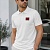 Мужское белое поло Hugo Boss classic badge