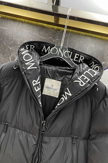 Мужская чёрная парка Moncler Templon   