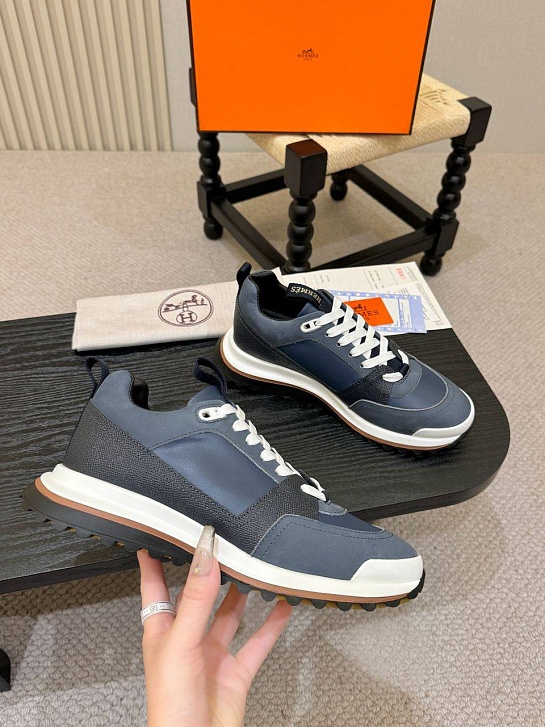 Мужские кроссовки Hermes Leader - Navy