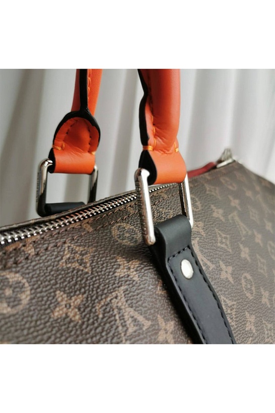 Кожаная дорожная сумка Louis Vuitton Keepall 50x28 см