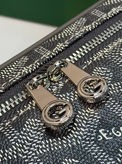 Кожаная сумка Goyard Muse Mini Vanity ​premium 16,5x10,5x8 см   