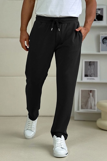 Спортивные штаны чёрного цвета Dolce & Gabbana    