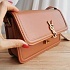 Кожаная сумка Yves Saint Laurent Solferino Lock 23x16 см - Brown