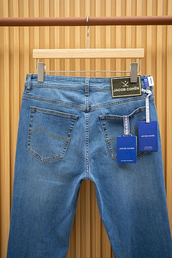 Мужские синие джинсы Jacob Cohen Premium   