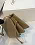Кожаная сумка Celine Trio Flap premium 22.5x13x3.5 см