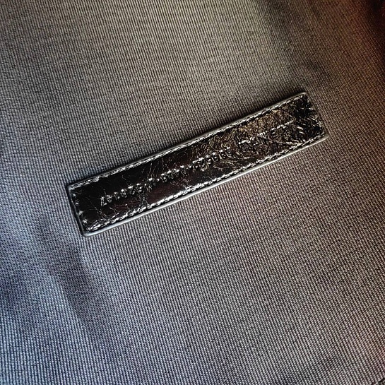 Кожаная сумка Balenciaga Monaco Chain 30x21 см - Gold