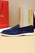 Мужские замшевые лоферы Loro Piana Summer Walk