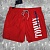 Мужские красные шорты Tommy Hilfiger logo-print
