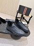 Кроссовки с мехом Ermenegildo Zegna Triple Stitch high-top
