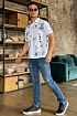 Мужское поло Etro "Floral" - White