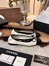 Женские балетки Chanel Flats - White / Black