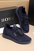 Текстильные кроссовки Hugo Boss Titanium - Navy