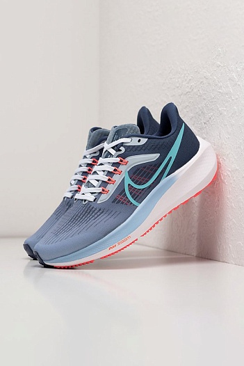 Кроссовки Nike Air Zoom Pegasus - Blue / Orange   