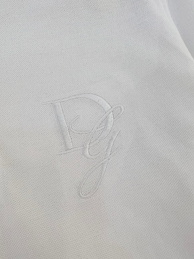 Мужское белое поло Dolce & Gabbana Premium   