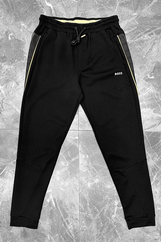 Чёрные спортивные штаны Hugo Boss Saggy