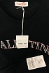 Мужская чёрная футболка Valentino