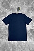 Футболка тёмно-синего цвета Hugo Boss logo-applique