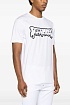 Мужская белая футболка Dsquared2 logo-print