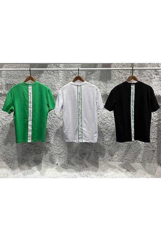 Зелёная оверсайз футболка Bottega Veneta