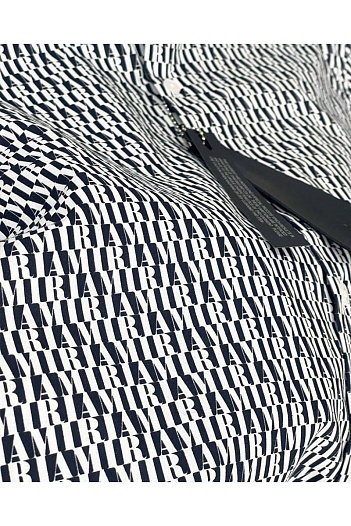 Мужская рубашка Amiri - Black / White   